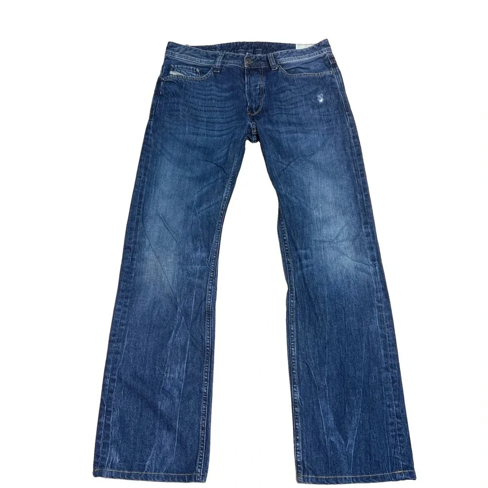 Diesel Viker Jeans Size 32x32 Regular Straight Medium Wash Blue Wash orm80